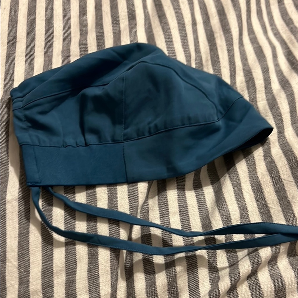 Teal Surgical Cap with Ties